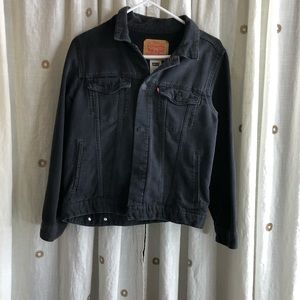 Levi Strauss black jacket, youth